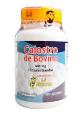CALOSTRO BOVINO 400MG 60CAPS LA ABEJITA
