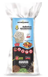 GALLETAS NATURGOURMET 16UND MEDITERRANEAS