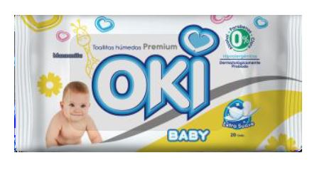 TOALLAS HUMEDAS OKI 20UND MANZANILLA