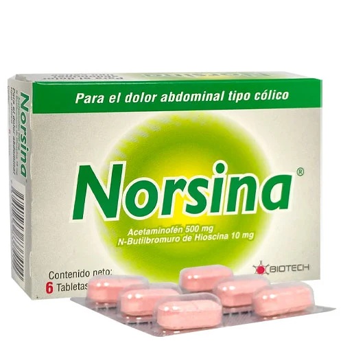NORSINA X 6TAB ACET HIOSCINA BIOTECH