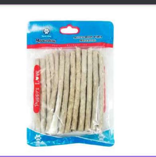 JUGUETE P/MASCOTA PALITOS COMESTIBLES MX-194