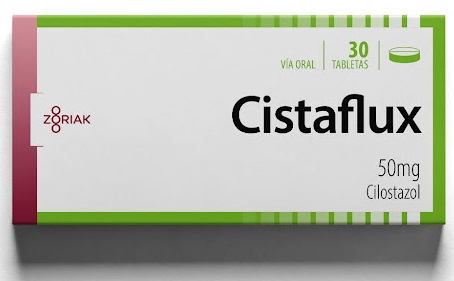 CISTAFLUX 50MG 30TAB ZORIAK CILOSTAZOL