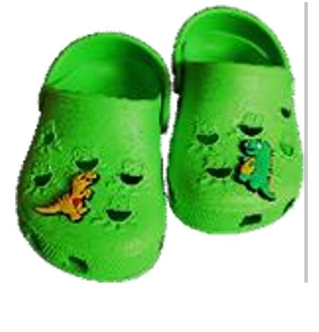 CHANCLETAS SAPITO CON PIN 23 - 28 NIÑO