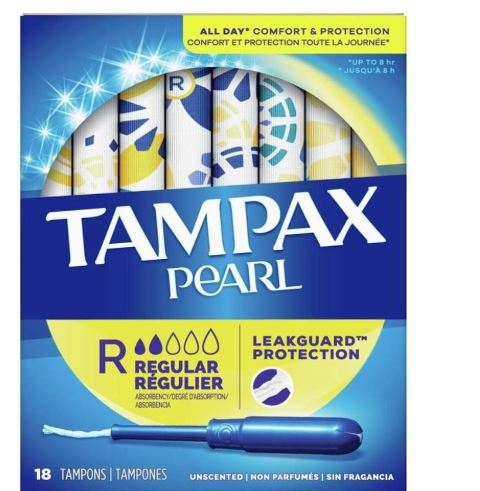 TAMPONES TAMPAX 18UND PEARL REGULAR