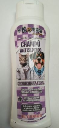 CHAMPU +KOTAS 400ML ANTISEPTICO