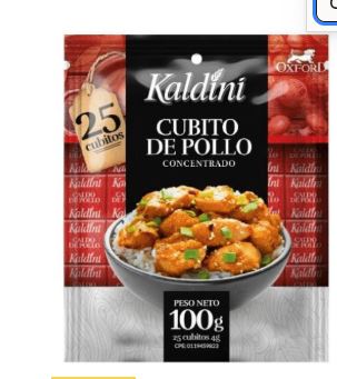 CUBITO KALDINI 100GR DE POLLO