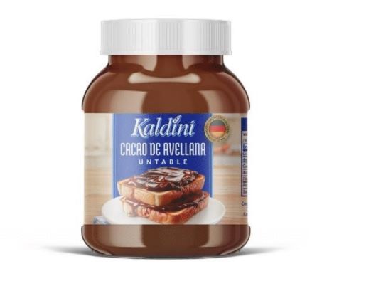 CREMA KALDINI 350GR CACAO Y AVELLANA UNTAR 