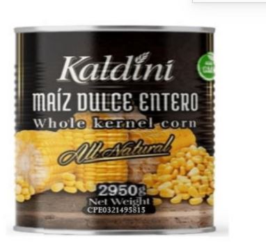 MAIZ KALDINI 2950GR DULCE