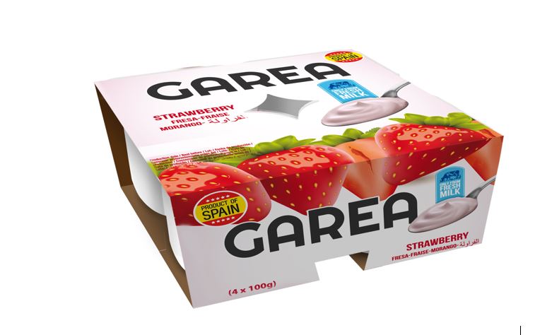 YOGURT GAREA 100GR 4UND MULTIFRUTAS