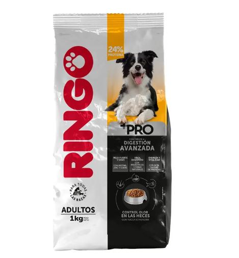 ALIMENTO P/PERRO RINGO 1KG PRO-ADULTO