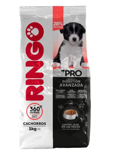 ALIMENTO P/PERRO RINGO 1KG PRO-CACHORRO