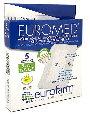 EUROMED 5UND 5X7CM EUROFARM