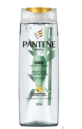 CHAMPU PANTENE 200ML BAMBU