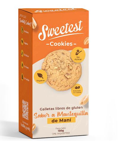 GALLETAS SWEETEST 150GR MANTEQUILLA MANI
