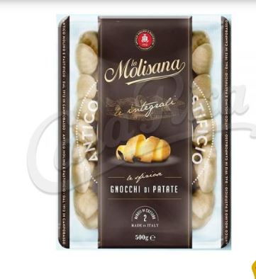 PASTA LA MOLISANA 500GR GNOCCHI DI PATATE INTEGRALI N625