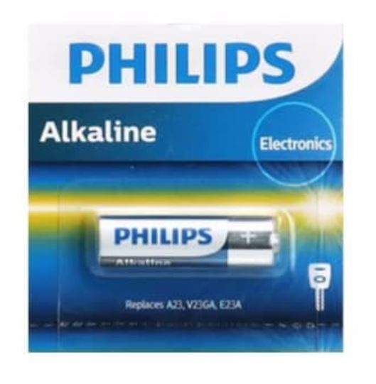 PILA 23A ALCALINA PHILIPS 1UND