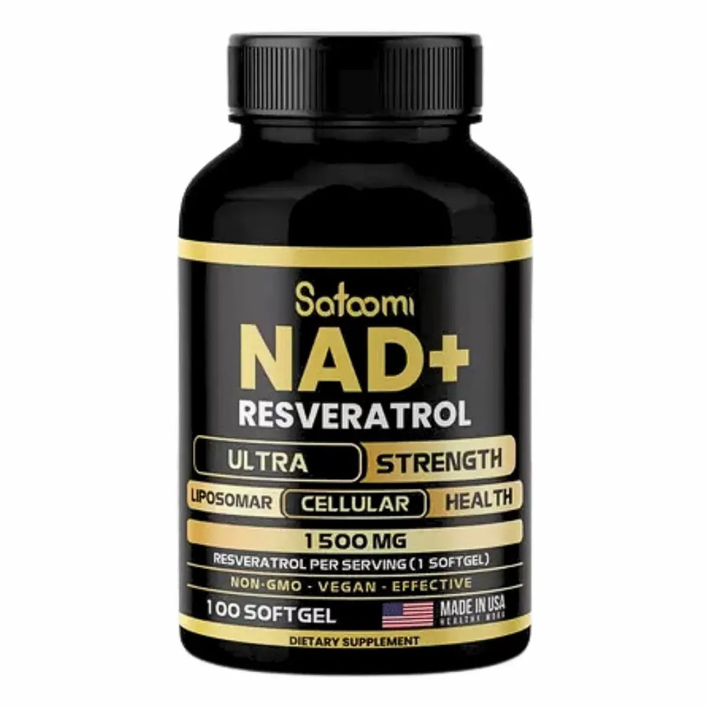 NAD RESVERATROL 1500MG X 100CAPS ADVANCETECH