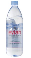 AGUA MINERAL EVIAN 1000ML PET