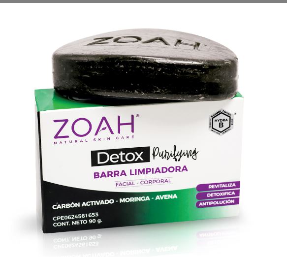 BARRA LIMPIADORA ZOAH 90GR DETOX PURIFYNG