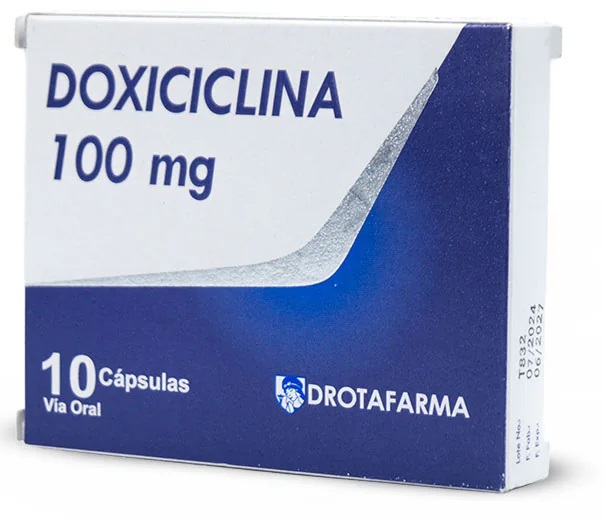 DOXICICLINA 100MG X 10CAPS DROTAFARMA
