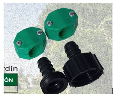 CONEXION PLAST P/ MANGUERA 1/2 CON ABRAZADER
