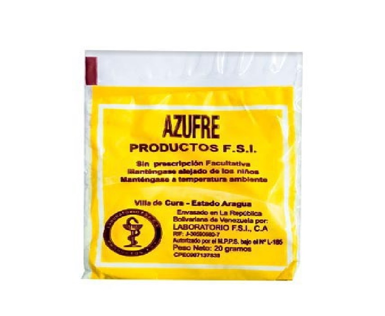 AZUFRE POLVO 20GR FSI