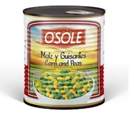 MAIZ Y GUISANTE OSOLE 280GR EN GRANOS