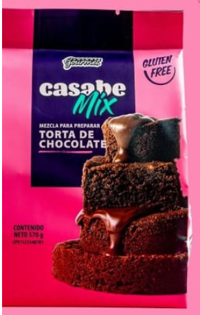 MEZCLA CASABE MIX 570GR CHOCOLATE
