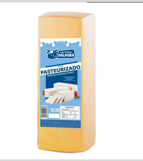 QUESO PALMIRA PASTEURIZADO X KG SEMIDURO