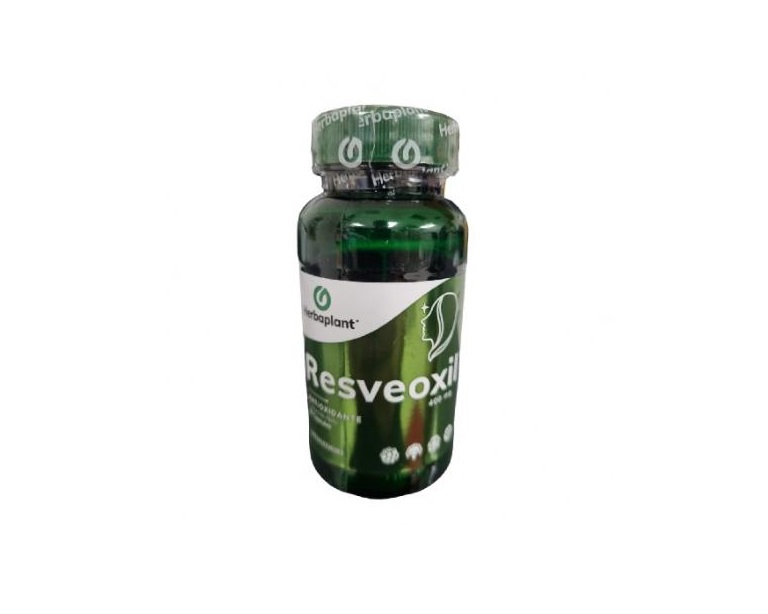 RESVEOXIL 400MG X 60CAPS RESVERATROL HERBAPLANT