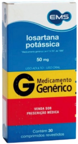 LOSARTAN POTASICO 50MG X 30TABL EMS
