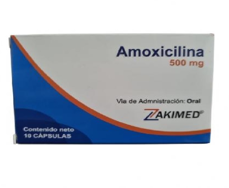 AMOXICILINA 500MG X 10CAPS ZAKIMED
