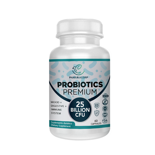 PROBIOTICS PREMIUM 25BILLON X 60CAPS PHARMACORP