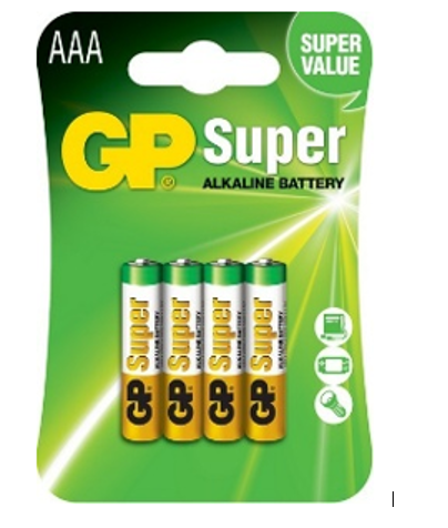 PILA GP AAA 4UND SUPER ALCALINA