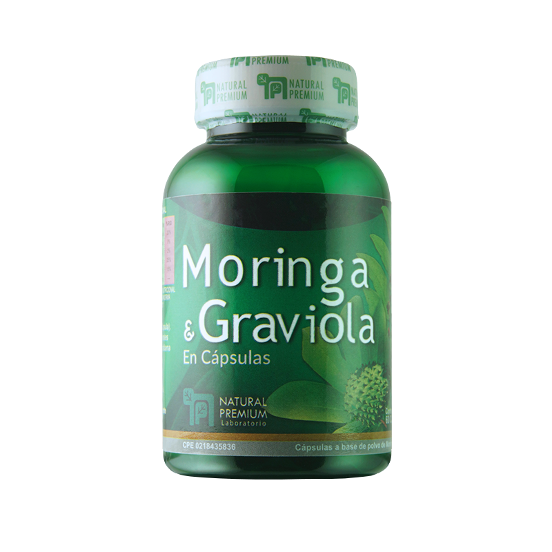MORINGA GRAVIOLA X 60CAPS NATURAL PREMIUM