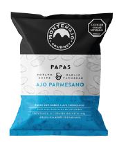 PAPAS MONTE ROJO 100GR AJO PARMESANO