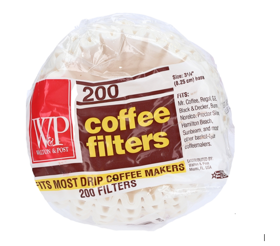 FILTRO P/CAFETERA WALTON &amp; POST CESTA 200UND
