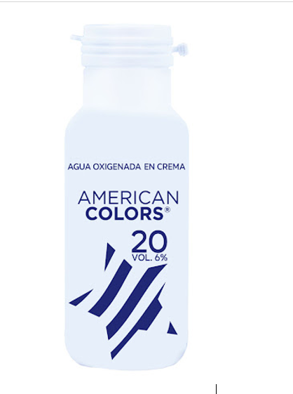 AGUA OXIG AMERICAN COLORS 60ML VOL 20