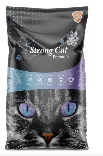 ARENA PARA GATOS STRONG CAT 4KG LAVANDA