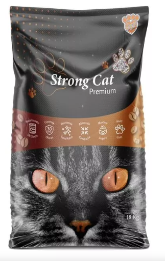 ARENA PARA GATOS STRONG CAT 4KG CAFE