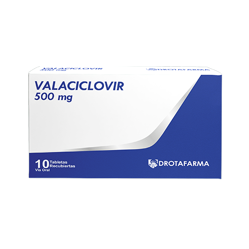 VALACICLOVIR 500MG X 10TABL DROTAFARMA