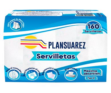 SERVILLETAS Z PLANSUAREZ 160 PEQUEÑA