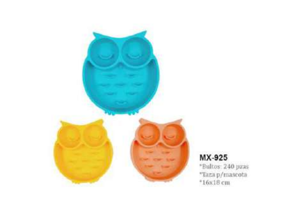 PLATO P/MASCOTA 16X18CM MX-925