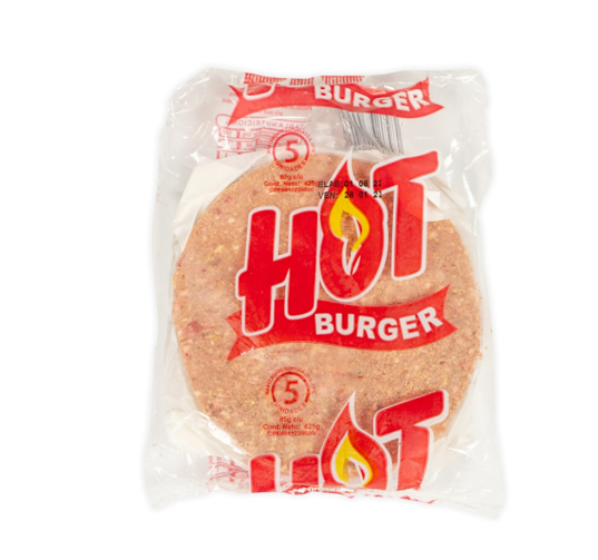 HAMBURGUESA HOT BURGER 425GR