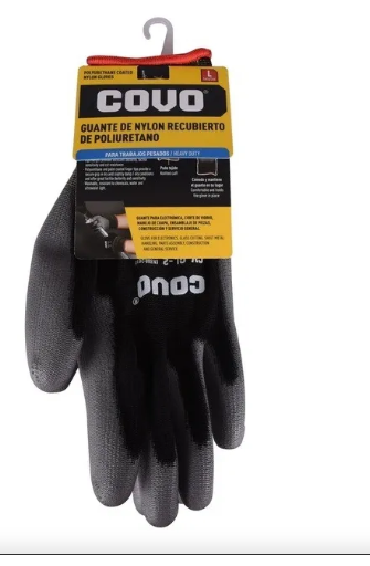 GUANTE RECUBIERTO NITRILO Y SOLVENTE COVO PAR