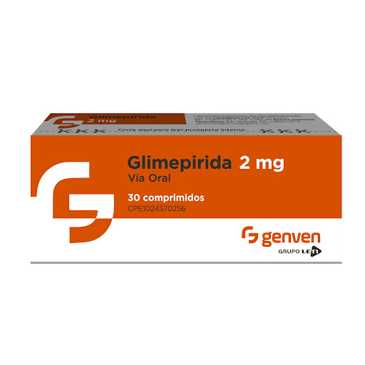GLIMEPIRIDA 2MG X 30COMP GENVEN