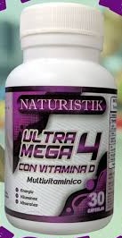 MULTIVITAMINICO ULTRAMEGA 4 VIT D X 30CAPS NATURISTIK