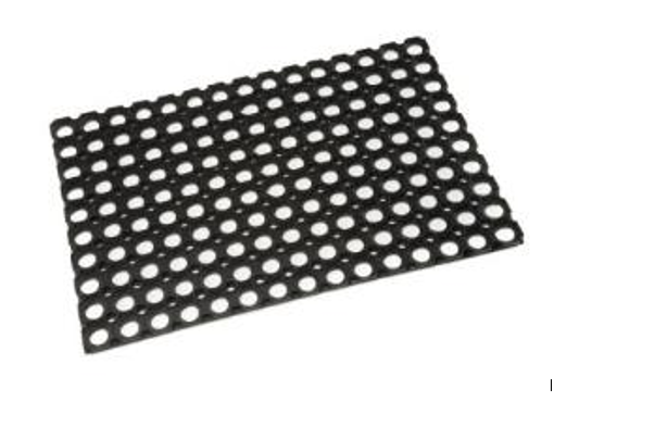 ALFOMBRA AGUJEROS 40X60CM RING CAUCHO