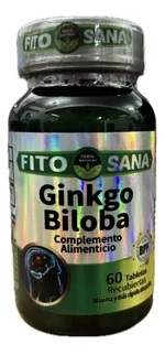 GINKGO BILOBA 30MG X 60TABL FITOSANA