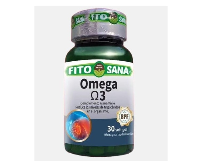 OMEGA 3 1000IU X 30CAPS FITOSANA